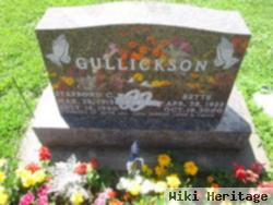 Elizabeth "bette" Ackley Gullickson