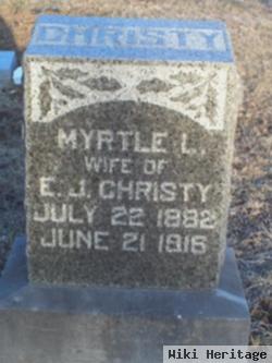 Myrtle Lucy Mcreynolds Christy