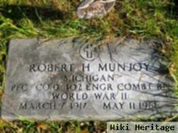 Robert H Munjoy