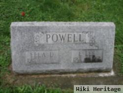 E Lee Powell