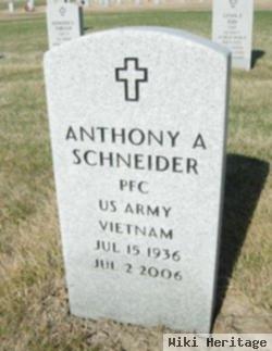 Pfc Anthony A Schneider