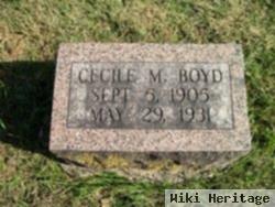 Cecile M. Boyd