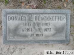 Donald L. Blackketter