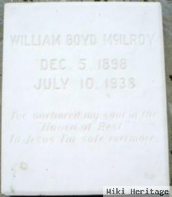 William Boyd Mcilroy