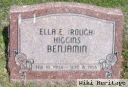 Ella E Rough-Higgins Benjamin