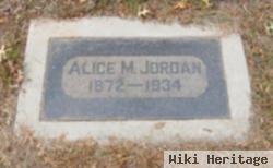 Alice M. Jordan