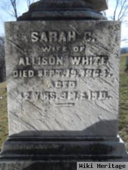 Sarah C Lawshe White