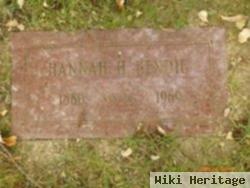 Hannah H Bendig