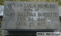 Susan Lula Howard Burdette