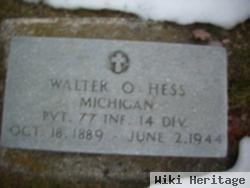 Walter O. Hess