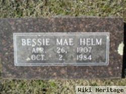 Bessie Mae Cockrill Helm