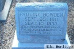 Pauline Bowden