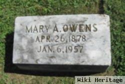 Mary A Strode Owens