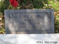 Zora Speed Werth