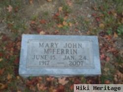 Mary John Mcferrin