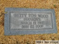 Betty Zon Wood Hankins