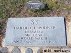 Harold L. "buck" Widner