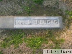 Mrs M. J. Lucas