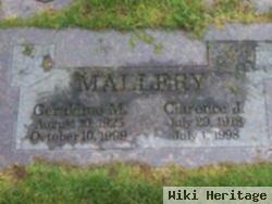 Geraldine Mae "jerry" Mills Mallery