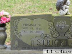 Virginia W Strickland