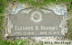 Eleanor B. Henning