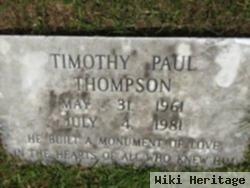 Timothy Paul Thompson