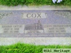 Leroy Henderson Cox