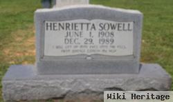 Henrietta Sowell