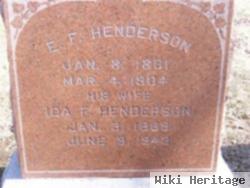 Ida Florence Jewell Henderson