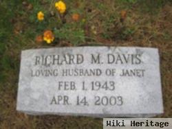 Richard M Davis