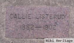 Caroline "callie" Listerud