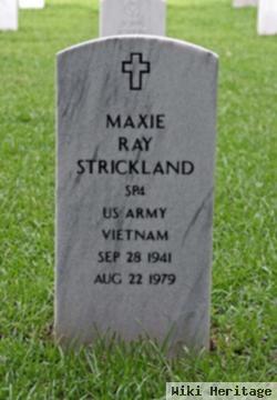 Maxie Ray Strickland