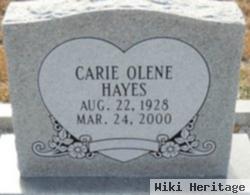 Carie Olene Hayes