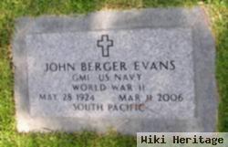 John Berger Evans