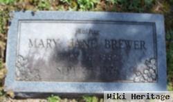 Mary Jane Brewer