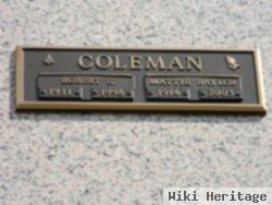 Robert E Coleman