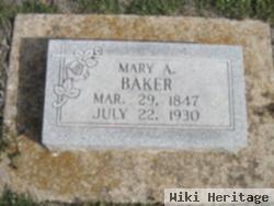 Mary A. Baker