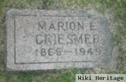 Marion E. Griesmer