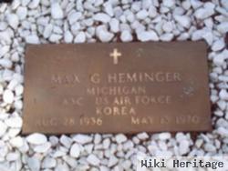 Max G. Heminger