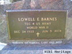 Lowell E. "barney" Barnes