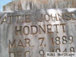 Hattie Belle Johnson Hodnett