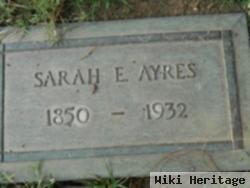 Sarah Elizabeth Ayres