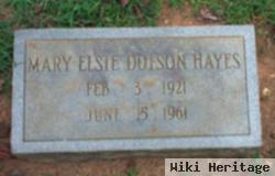 Mary Elsie Dotson Hayes