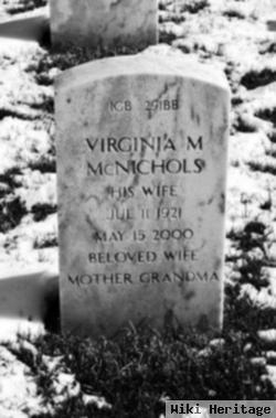 Virginia M Mcnichols