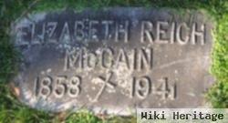 Elizabeth "lizzie" Deger Mccain