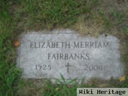 Elizabeth Merriam Fairbanks