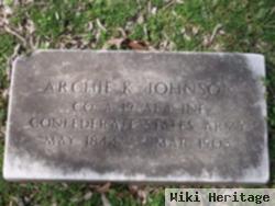 Archie K Johnson