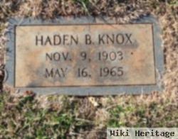 Haden Burwell Knox