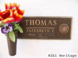 Elizabeth J Pearson Thomas