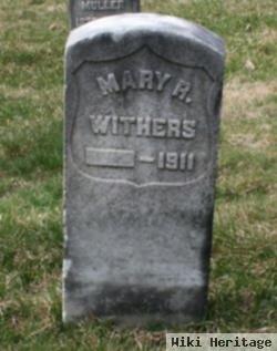 Mary R Withers